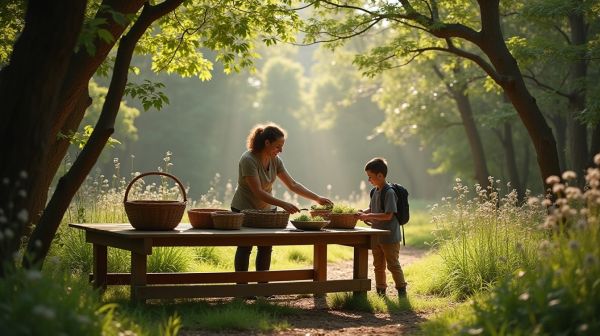 Profitez des ateliers de cueillette en forêt pour maîtriser les plantes comestibles